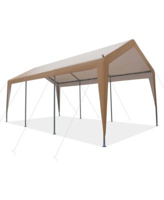 10x20FT Patio Heavy Duty Carport Garage Steel All-Weather Tent Outdoor Shelter