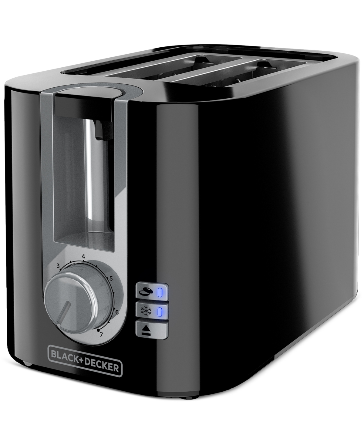 Shop Black & Decker 2-slice Wide-slot High-lift Toaster In Black