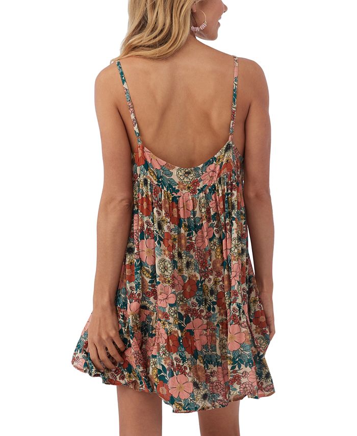 O'Neill Juniors' Rilee FloralPrint CoverUp Dress Macy's