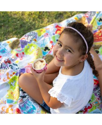 Baby Disney 100 Years Happy Faces Lightweight Roll and Go Blanket