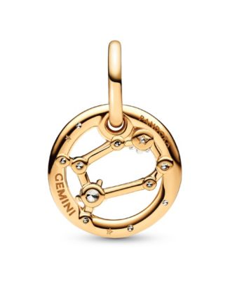 14k Gold-Plated Zodiac Dangle Charm