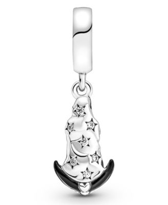 Cubic Zirconia Virgin of Guadalupe Motif Dangle Charm