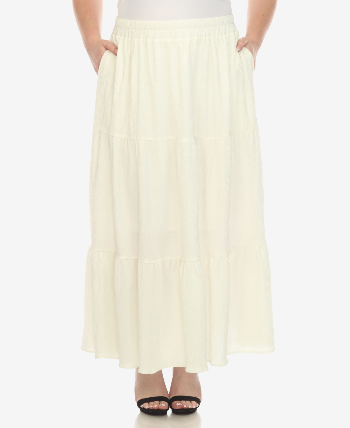 White mark discount maxi skirt