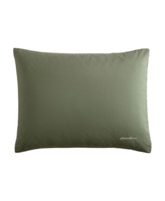 Shop Eddie Bauer Skyline Stripe Reversible Comforter Sets In Olive Green,gray