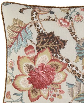 Haylie Floral Printed Decorative Pillow, 18" x 18"