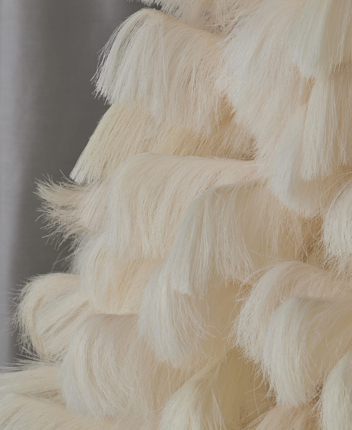 Seasonal Pampas Tree 7.5', White, 710 Tips, Metal Base With Flame Retardant, Macy's Exclusive