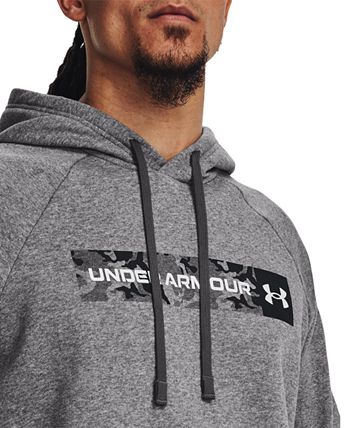 Under armour on sale camo logo hoodie