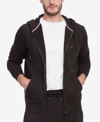 Tommy Hilfiger - Men's Long Sleeve Zip-Front Flag Logo Hoodie