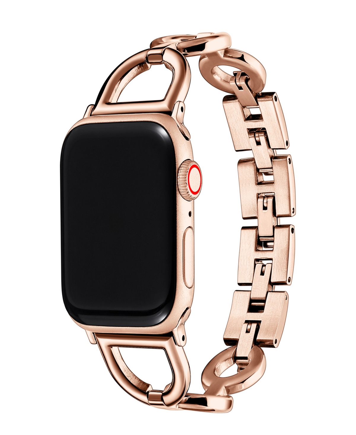 Unisex Colette Stainless Steel Band for Apple Watch Size- 38mm, 40mm, 41mm - Rose Gold