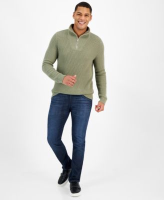 Inc International Concepts Mens Zip Sweater Jeans Created For Macys