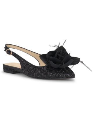 Jessica Simpson - Evito Slip-On Slingback Embellished Flats