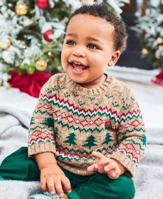 Boys holiday sweater best sale