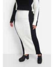 Macys plus size sales maxi skirts