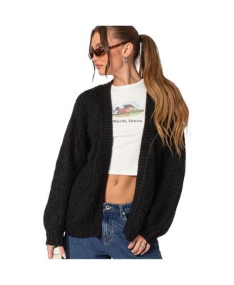 Women's Anina oversized knit cardigan