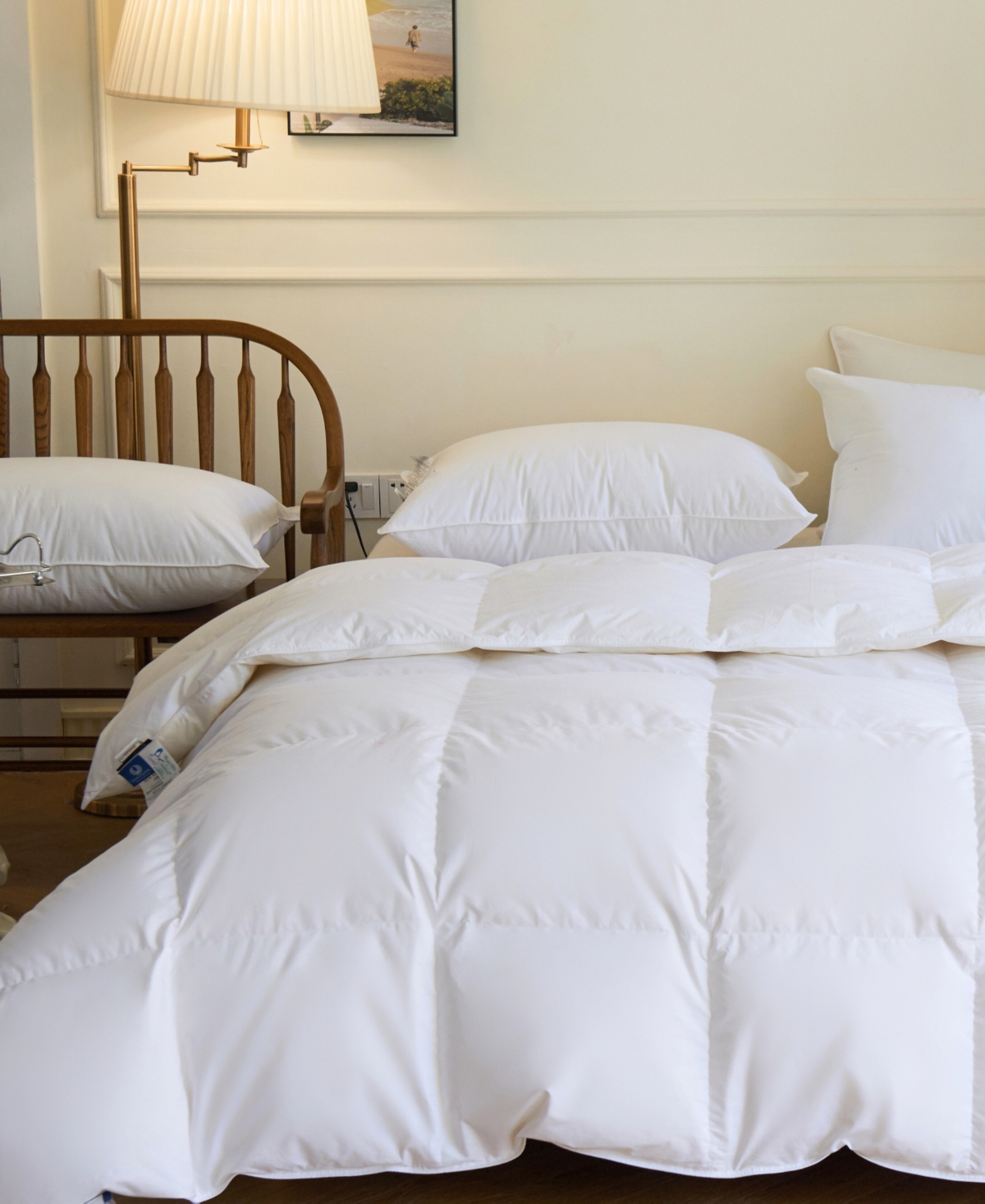 Shop Royal Elite Allergy-free Down 700 Plus Fill Power Canadian Hutterite Down Lightweight Comforter, King In White