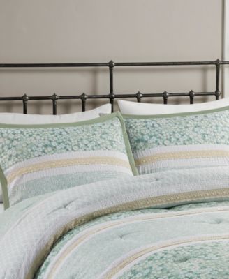 Caralie Seersucker 5-Pc. Comforter Set, King/California King