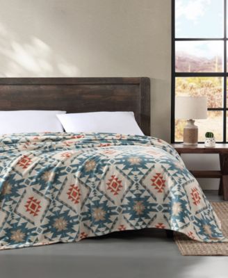Dakota Ultra Soft Plush Fleece Blanket, Full/Queen
