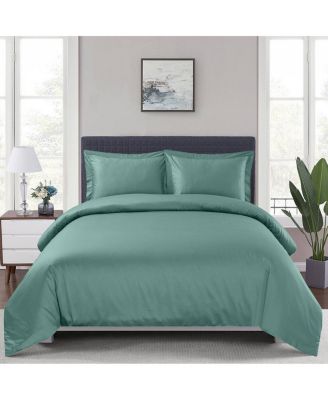 Egyptian Linens - 100% Viscose from Bamboo Duvet Cover Set Teal