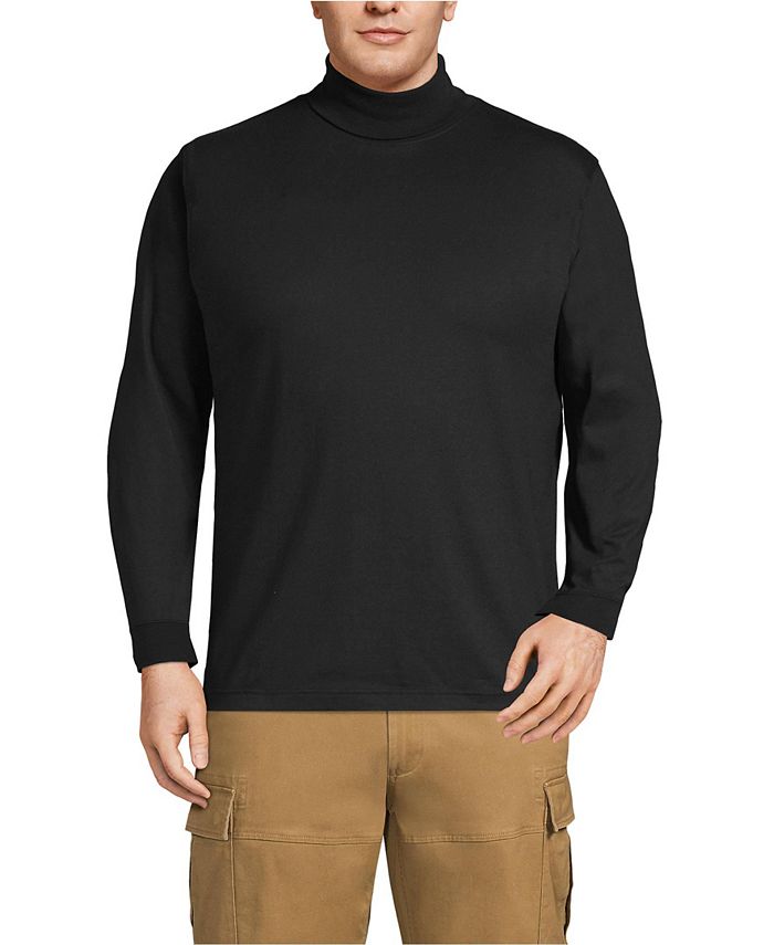 Lands' End Men's SuperT Turtleneck TShirt Macy's