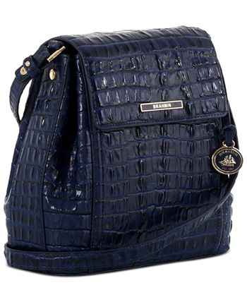 Brahmin Margo Leontyne Embossed Leather Small Crossbody Macy s