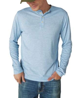 Lucky Brand - Men's Long-Sleeve Henley T-Shirt