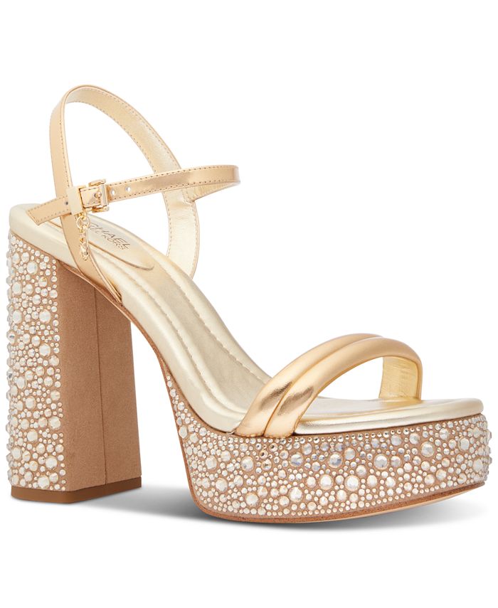 Michael kors charm platform sandal hotsell