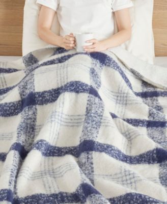 Bloomington Faux Mohair to Sherpa Throw, 50" x 60"