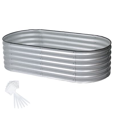 Aluzinc Material Modular Metal Raised Garden Bed