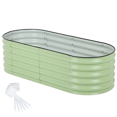 Aluzinc Material Modular Metal Raised Garden Bed