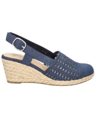 Women's Taffy Buckle Slingback Espadrille Wedges