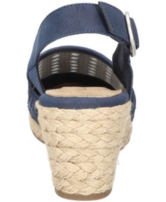 Women's Taffy Buckle Slingback Espadrille Wedges
