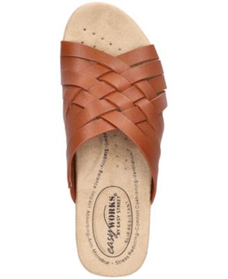 Women's Rosanna Slip-On Slip Resistant Wedge Sandals