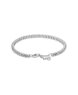 Cubic Zirconia Sparkling Tennis Bracelet