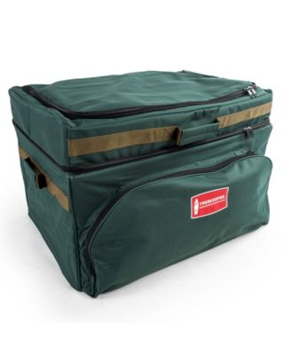 Christmas Ornament Storage Box with Top Pocket