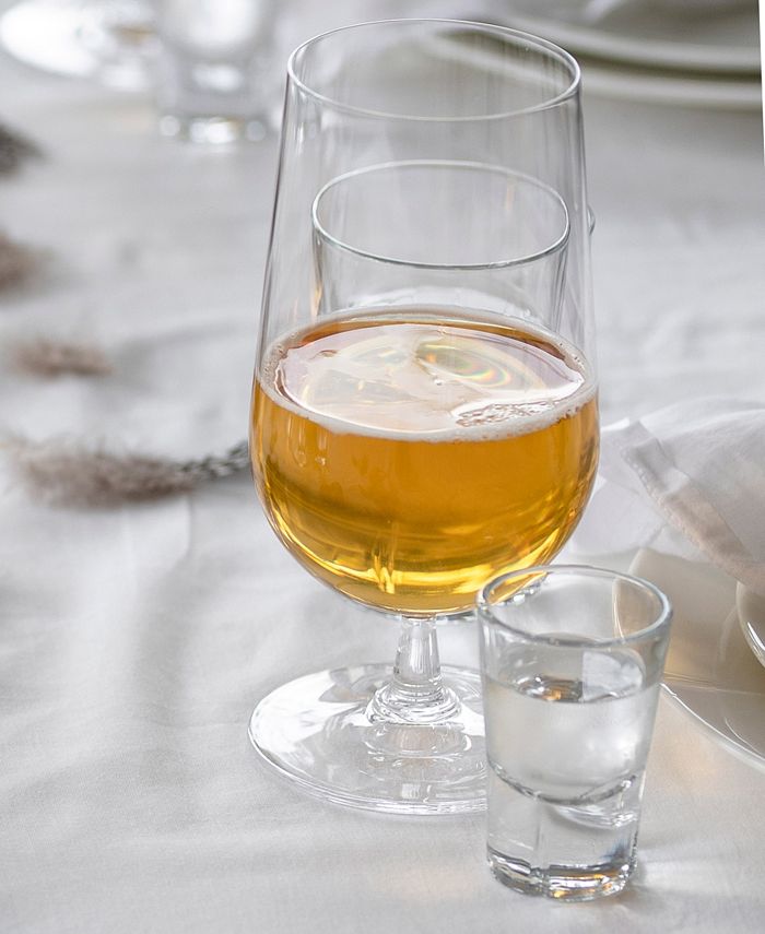 Heal's Rosendahl Grand Cru Soft Latte Glass - Set Of 4, Large Rounded Serveware