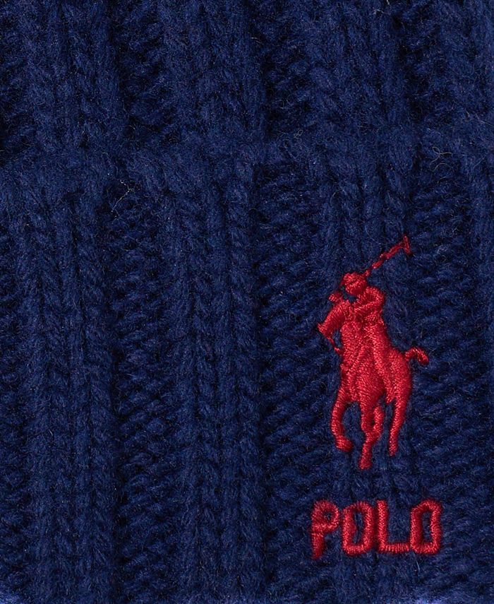 Polo Ralph Lauren Men's Wide Rib Beanie - Macy's