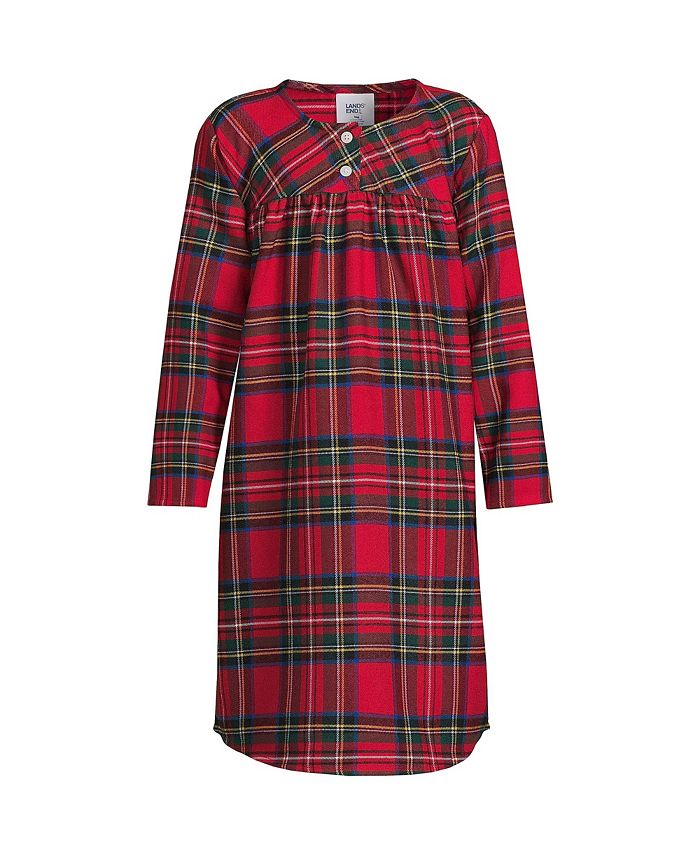 Lands' End Girls Flannel Nightgown Child Macy's