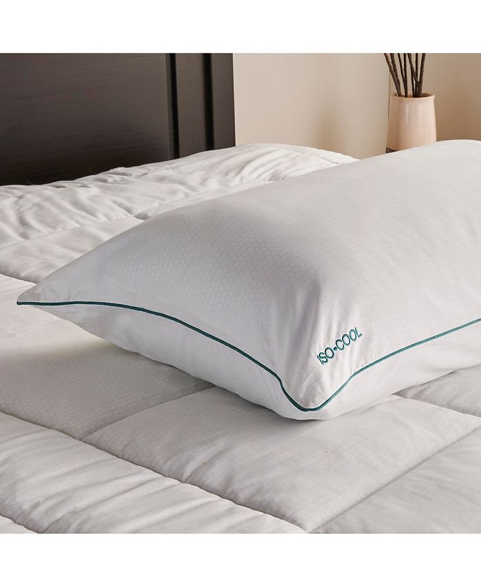 IsoCool Polyester Twin Pack Pillows, Queen Macy's