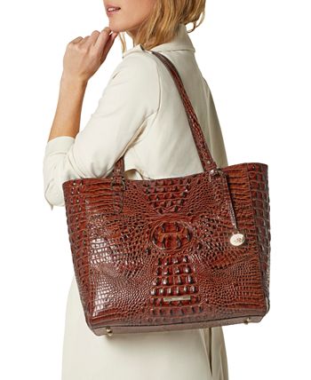 Brahmin April Melbourne Embossed Leather Tote Macy s
