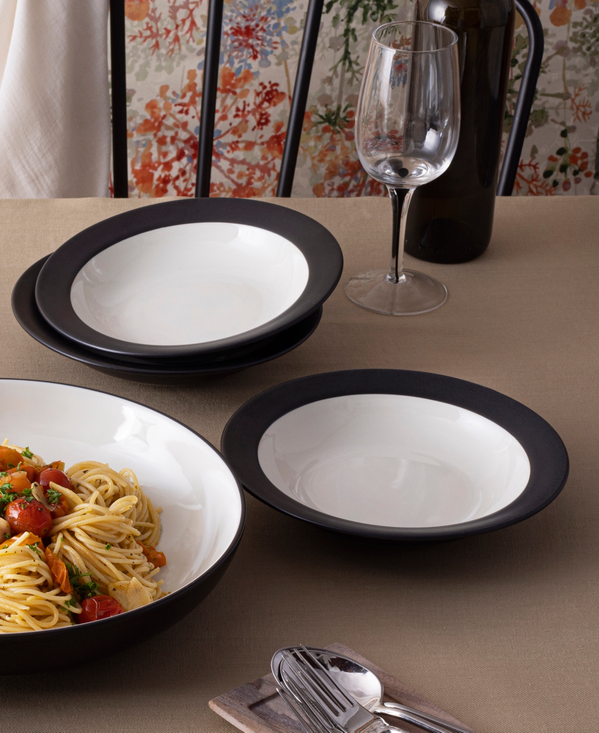 Noritake Colorwave Rim 5 Piece Pasta Set
