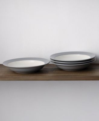 Colorwave Pasta/Rim Soup Bowls 20 Oz, Set of 4