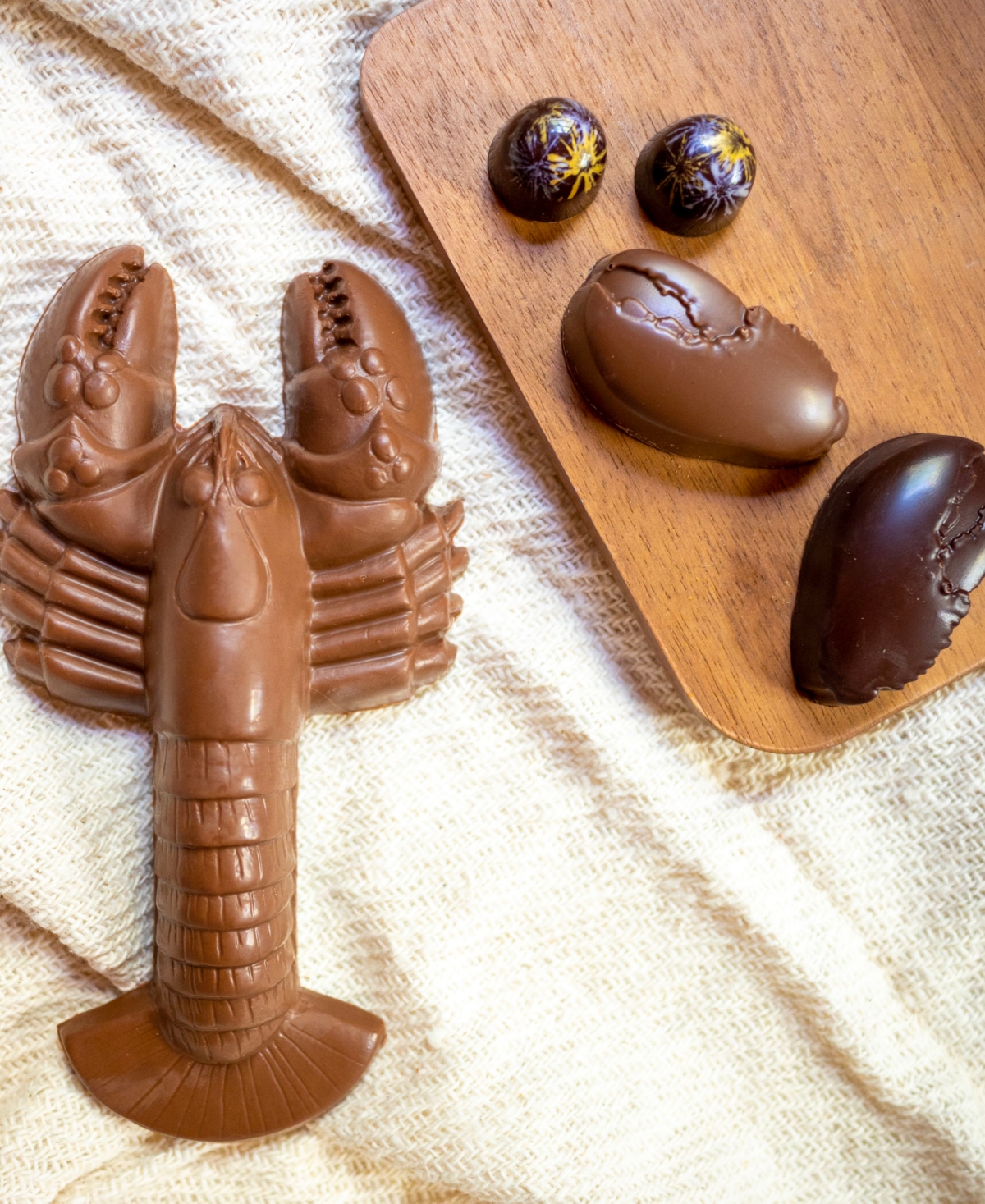 Shop Bixby Chocolate Lobster Dinner Milk Chocolate, 5 Piece Set In No Color