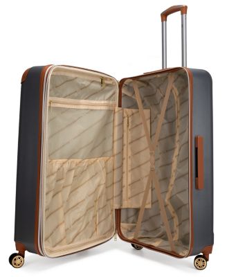 Vintage-Like 3 Piece Expandable Retro Luggage Set
