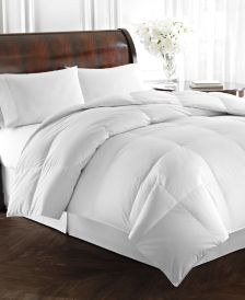 Heavyweight White Goose Down Full/Queen Comforter, 500 Thread Count 100% Cotton Cover