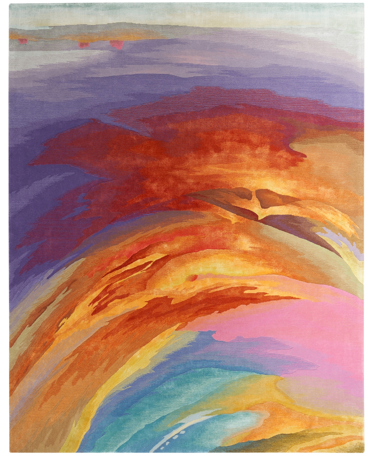 Nourison Home Prismatic PRS25 9'9in x 13'9in Area Rug - Multi