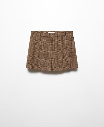 MANGO Women's Scottish Plaid Skirt - Macy's