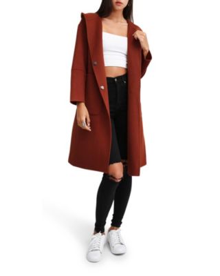 Women's Walk This Way Wool Blend Oversized Coat