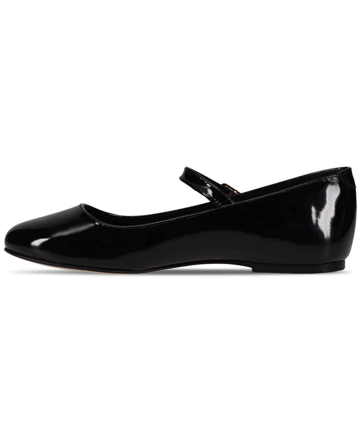 Shop Polo Ralph Lauren Toddler Girls Kinslee Leather Flats From Finish Line In Black
