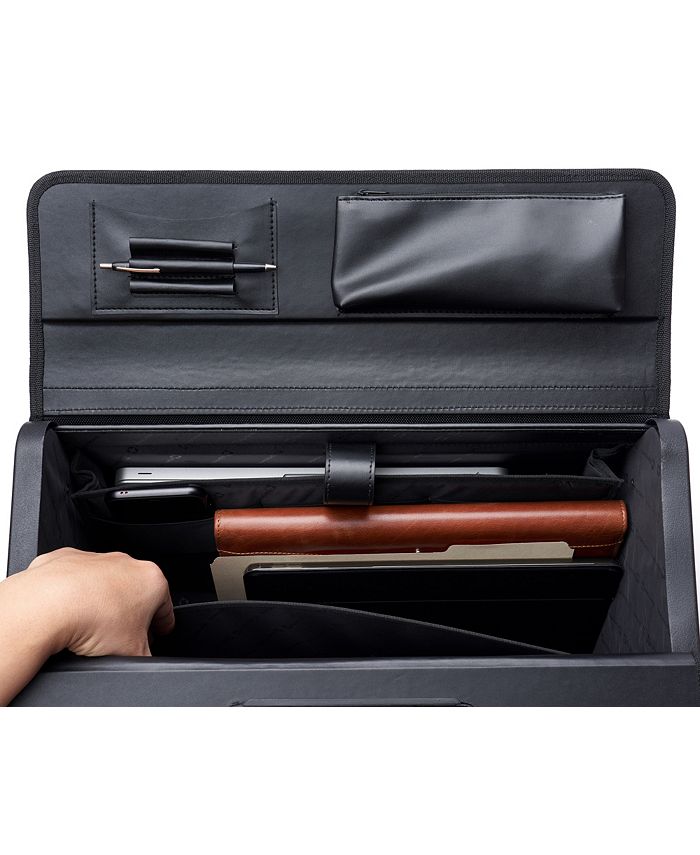 Alpine Swiss 19" Wheeled Briefcase Rolling Case Sales Sample Pilot