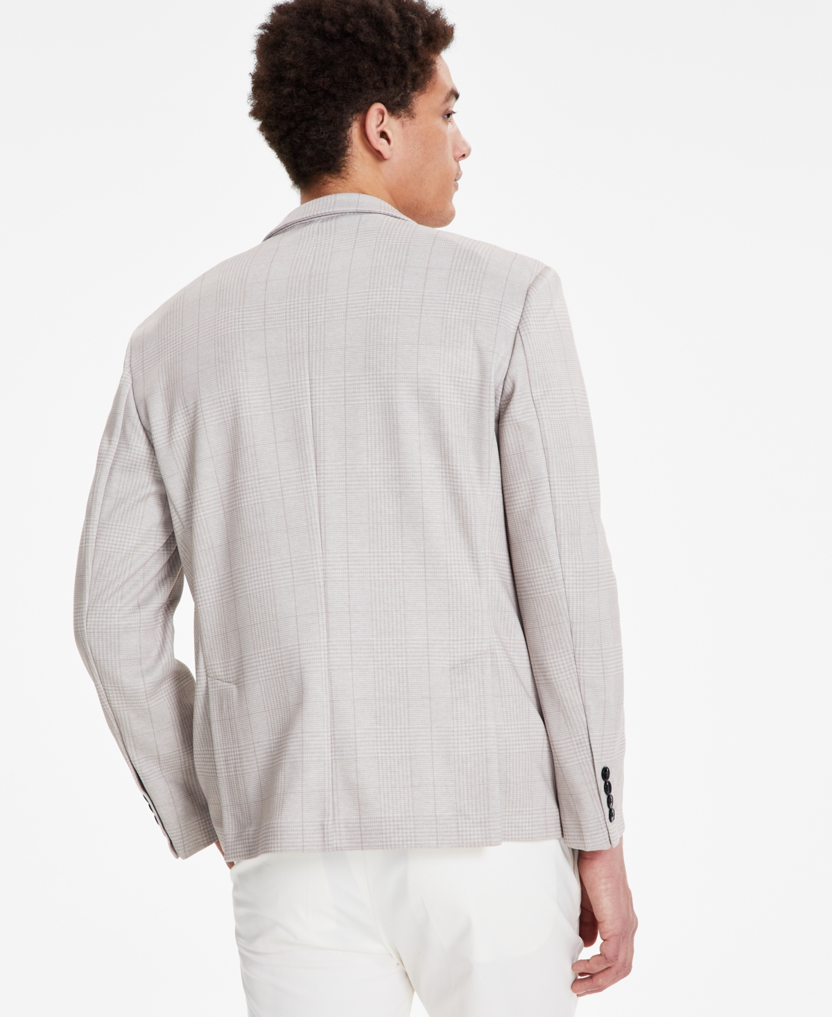 Hugo by Hugo Boss Men's Modern-Fit Plaid Sport Coat